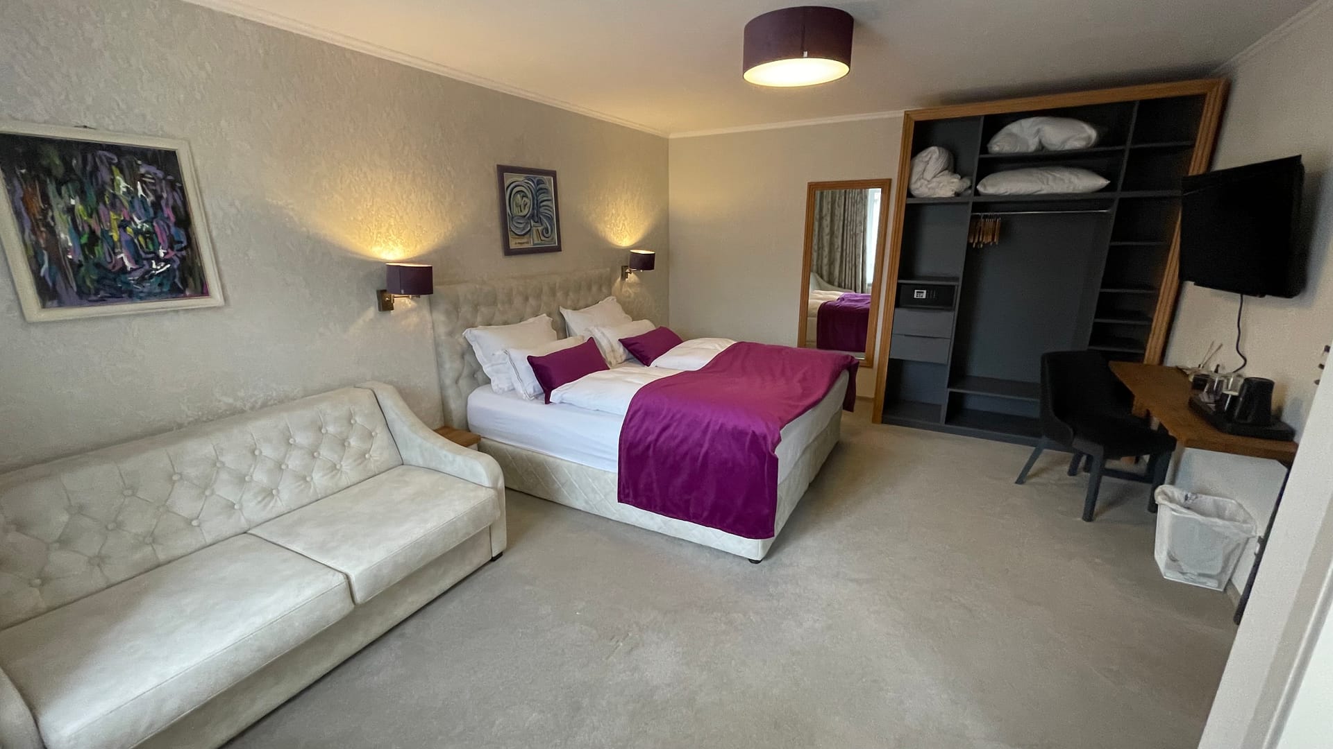 Junior Suite – Schlafbereich