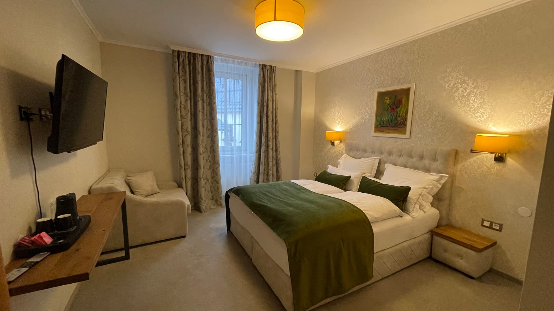 Doppelzimmer Superior – Sitzbereich