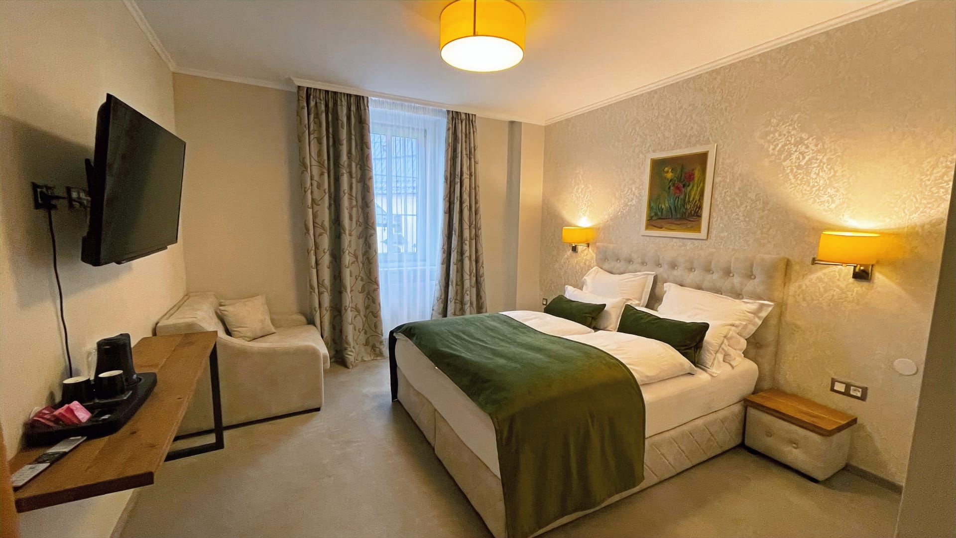 Doppelzimmer Comfort mit eleganter Einrichtung